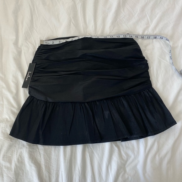 Lulus Ruched Trumpet Skirt - Picture 5 of 6